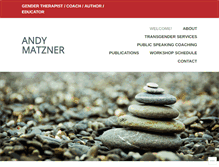 Tablet Screenshot of andymatzner.com